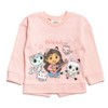 Dreamworks Gabby's Dollhouse Pandy Paws Cakey Cat MerCat Girls Pullover Sweatshirt & Leggings Outfit Toddler to Little Kid - 3 of 4