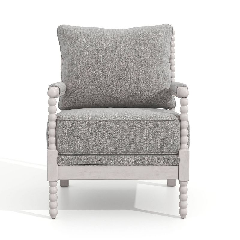 Weslake Villa Farmhouse Accent Armchair - HOMES: Inside + Out, 6 of 10