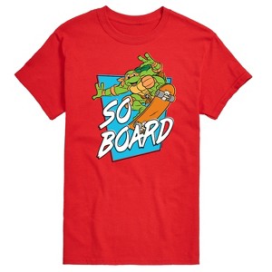 Men's - Teenage Mutant Ninja Turtles - So Board Short Sleeve Graphic T-Shirt - 1 of 4