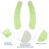 Unique Bargains 4pair Toilet Seat Cover Pad Bathroom Warm Toilet Seat Cushion Washable Reusable - 3 of 4