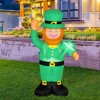 Nifti Nest St. Patrick's Day Inflatable Decoration - LED Leprechaun - 3 of 4