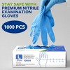 MeasuPro Disposable Nitrile Examination gloves powder Free, - 4 of 4