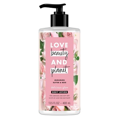Love Beauty &#38; Planet Murumuru Butter and Rose Oil Hand and Body Lotion - 13.5oz