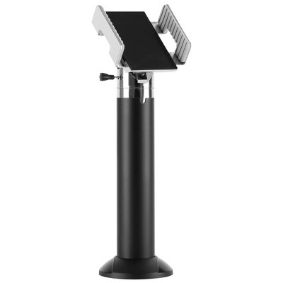 Mount-It! Universal Adjustable Credit Card POS Terminal Stand for VeriFone Ingenico First Data Card Readers | Adhesive or Bolt Down Installation