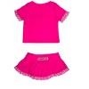 RuffleButts Girls Short Sleeve Ruffle UPF50+ Rash Guard Skirted 2-Piece - 2 of 4