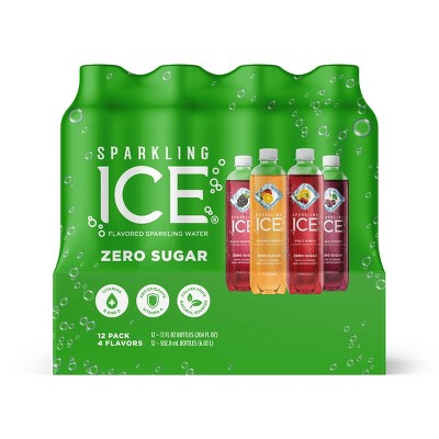 Sparkling Ice Green Variety Pack - 12pk/17 fl oz Bottles