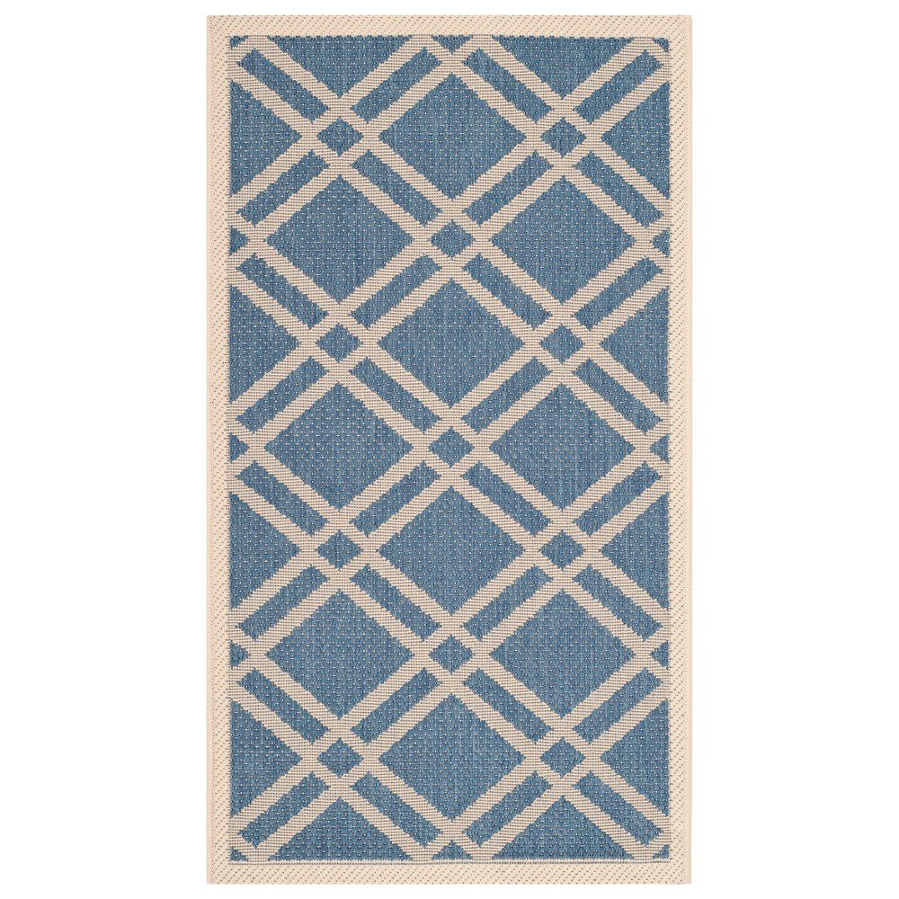  Karwina Outdoor Rug Blue/Beige
