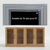 Lirago Accent Storage Cabinet Medicine Cabinets 31*31 Natural - 4 of 4