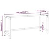 vidaXL Work Bench Frame Matte black and matte red Powder-coated metal - 4 of 4