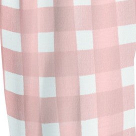 light pink/ white buffalo check