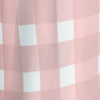 light pink/ white buffalo check