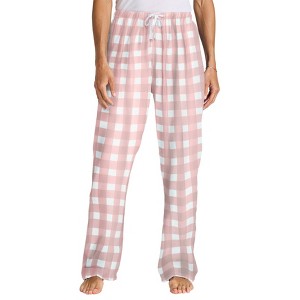 Mafoose Women’s Juniors Flannel Plaid Sleepwear Pajamas - 1 of 4