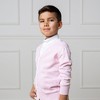 Hope & Henry Boys'  Long Sleeve Tipped Cardigan Sweater, Kids - 3 of 4