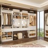 Aheaplus Set of 3 Closet Organizer with Drawers and Hanging Rods,  Walk-in Closet System Set with Shoe Rack and Storage Cubes - 4 of 4