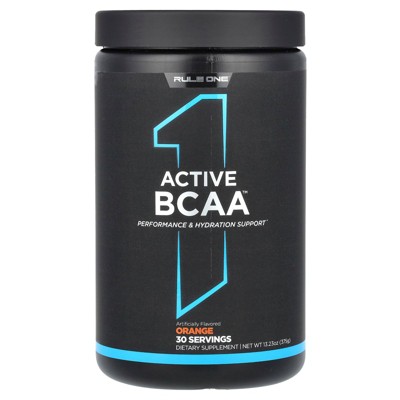 Rule One Proteins Active BCAA, Orange, 13.23 oz (375 g)