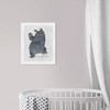 Wynwood Studio 15"x21" Stay Wild Bear Animals Framed Art Print : Modern Decor, Digital Artwork, Plastic White Frame - 4 of 4