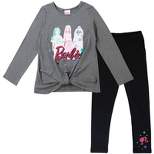 Barbie Girls T-Shirt and Leggings Outfit Set Toddler to Big Kid 