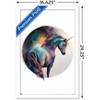 Trends International Ben Heine - Unicorn in Universe Framed Wall Poster Prints - 3 of 4