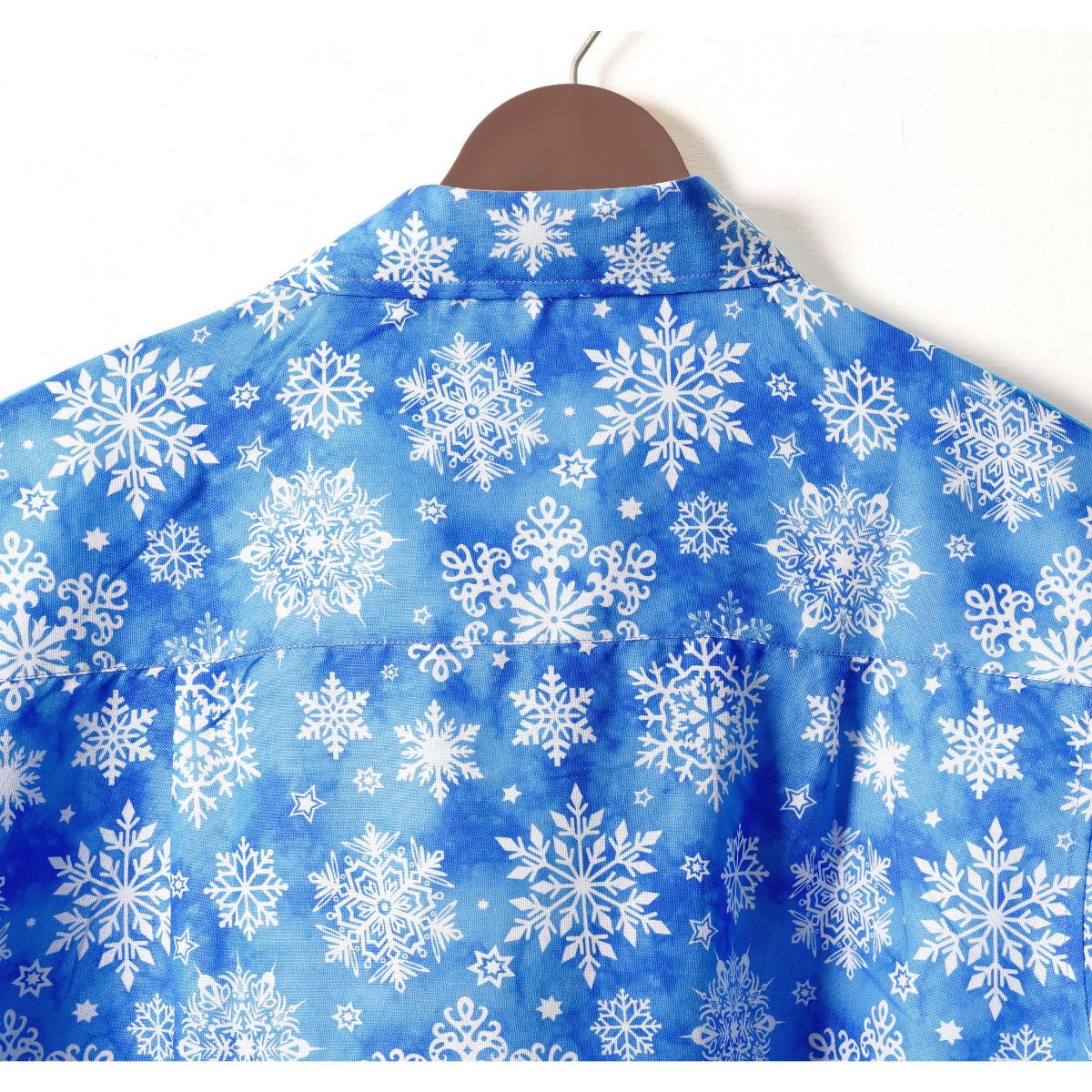 LA LEELA Men's Holiday Beach Holiday Short Sleeve Santa Claus Party Hawaii Holiday Shirt Hawaiian Christmas Tree Shirts for Men - thumbnail 6