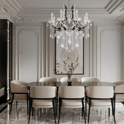 CityFurn 4/8/18/24–Light Crystal Classic Traditional Chandelier
