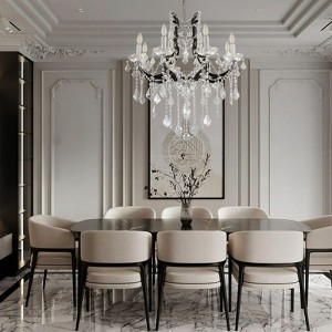 CityFurn 4/8/18/24–Light Crystal Classic Traditional Chandelier - 1 of 4