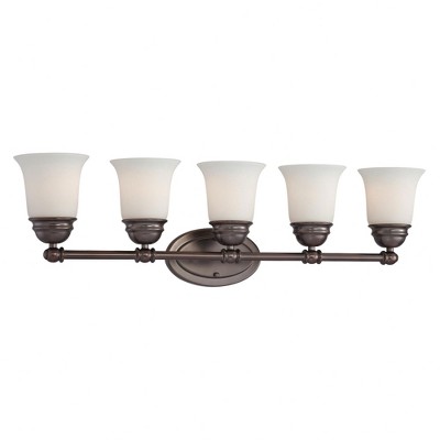 Thomas Lighting Bella 5 - Light Vanity in  Oiled Bronze