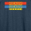 Women's - Rock 'Em Sock 'Em Robots - Rock Sock Em Logo Lightweight French Terry Wide Neck Long Sleeve Shirt - 2 of 4