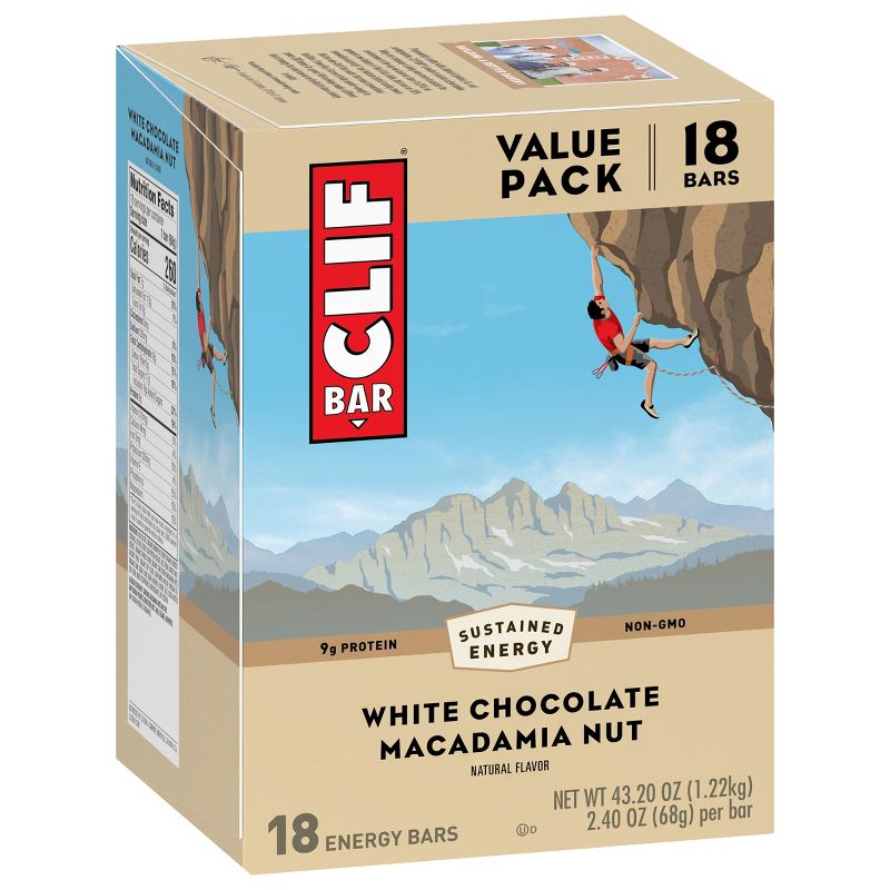 CLIF Bar White Chocolate Macadamia Nut Energy Bars
, 6 of 12
