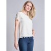 Jones New York Plus Size Short Sleeve Lace Top - 2 of 3