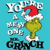 Girl's Dr. Seuss Christmas Grinch You're a Mean One Portrait T-Shirt - 2 of 4