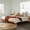 Boho Solid Wood King Platform Bed - Saracina Home - image 2 of 4