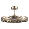 Perimost 29" Silver Modern LED Fandeliers with Remote and Lights - 4 of 4