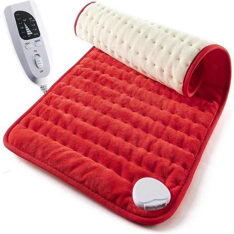 Electric Heating Pad for Back Pain and Cramps Relief - 2 Hour Auto Off - Measures 24" X 12" - MedicalKingUsa, 1 of 10