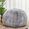 Hooseng Bean Bag Chair Large Bean Bag Chairs, with Fluffy Removable Spongefor, for Living Rooms, bedrooms, Study Rooms, and Offices - 4 of 4