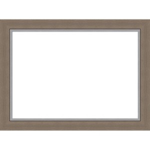 Amanti Art Eva Black Silver Narrow Framed Dry Erase Magnetic Board - 1 of 4