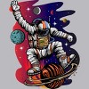 Men's Design By Humans Space Ride By Adamzworld Tank Top - 2 of 4