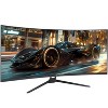 Z-EDGE™ 34-In. 2K 165-Hz Curved Gaming Monitor - 3 of 4