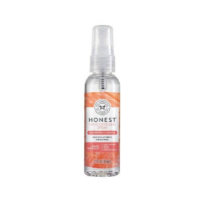 The Honest Company Hand Sanitizer Spray - Grapefruit Grove - 2 fl oz