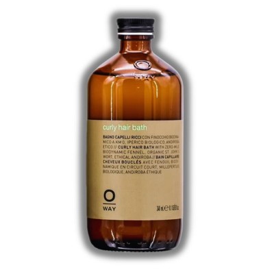 Oway Curly Hair Bath | Eliminates frizz and enhances curl pattern | Cleanses and refreshes hair with extreme gentleness - (8.1 oz)