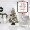 Casafield 22-Inch Water Hyacinth Christmas Tree Collar, Woven Tree Square Base Cover with Cord Cut Out - 2 of 4