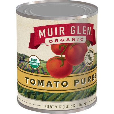 Muir Glen Organic Gluten Free Tomato Puree - 28oz