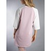 Jess by Meiko Women's StarStruck Raglan Sleeves Oversized T-Shirt Dress - 3 of 4