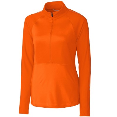 Cutter & Buck Womens Pennant Sport Half-zip - Orange Burst - Small : Target