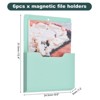 Unique Bargains Large Capacity Hanging Wall Magnetic File Holder 6 Pcs - 2 of 4
