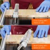 8-inch Table Saw for Jobsite, 6.7-Amp Copper Motor, Cutting Speed up to 3576RPM, 24T Blade, Compact Portable Table Saw Kit, Grey - 4 of 4