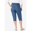 Woman Within Women's Plus Size Petite Capri Stretch Denim Jean - image 3 of 4