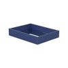 Cheung's Labai Mini Shagreen Mirror Tray Navy Blue - 2 of 4
