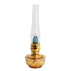 Aladdin Wall Mount Oil Lamp, Genie III Regency Fuel Lighting for Homesteaders or Emergencies, Amber Glass, 19.5 inches tall, Brass Trim - 2 of 4