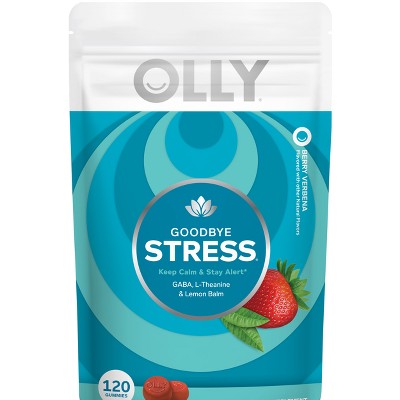 Olly Goodbye Stress Multivitamin Pouch - 120ct