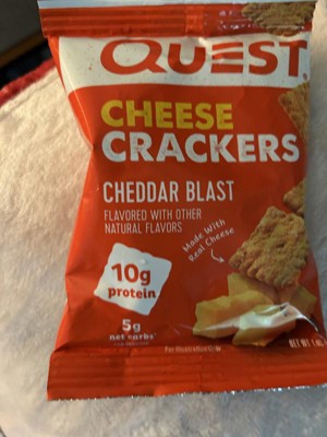 Quest Nutrition Cheese Crackers - Cheddar Blast - 4.23oz : Target